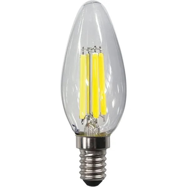 ΛΑΜΠΑ ΚΕΡΙ C35 FILAMENT 2,5W 525lm E14 4000K 220-240V CLEAR
