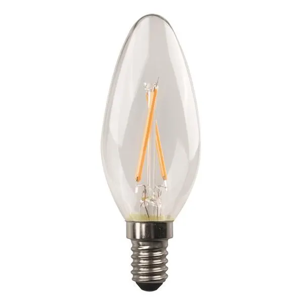 ΛΑΜΠΑ LED ΚΕΡΙ CROSSED FILAMENT 2.2W 250lm E14 3000K 220-240V