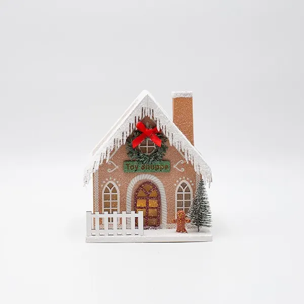 ΧΑΡΤΙΝΟ ΣΠΙΤΑΚΙ, TOY SHOP, ΦΩΤΙΖΟΜΕΝΟ, 13x11x15.5cm