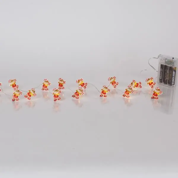 ΣΕΙΡΑ, 20 MINI LED, CANDY ΞΩΤΙΚΑ, ΜΠΑΤΑΡΙΑΣ 3xAA, ΧΡΟΝΟΔΙΑΚΟΠΤΗ, ΑΣΗΜΙ ΧΑΛΚΙΝΟ ΚΑΛΩΔΙΟ, ΘΕΡΜΟ ΛΕΥΚΟ LED ΑΝΑ 10cm, ΠΡΟΕΚΤΑΣΗ ΠΑΡΟΧΗΣ 30cm, IP20