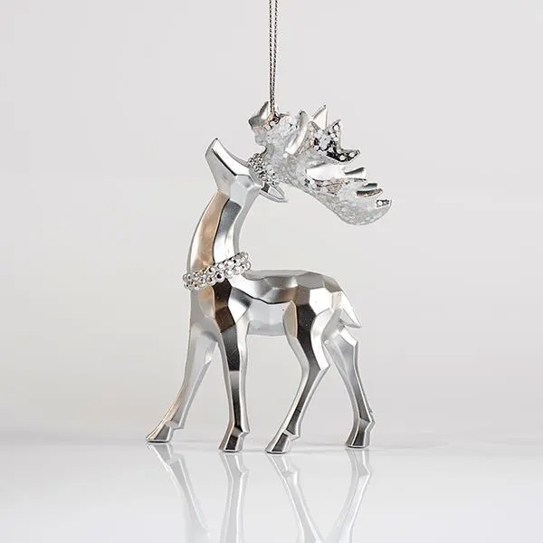 ΣΤΟΛΙΔΙ ΑΚΡΥΛΙΚΟ ΤΑΡΑΝΔΟΣ ΜΑΤ ΑΣΗΜΙ ΜΕ GLITTER 7x11.6cm