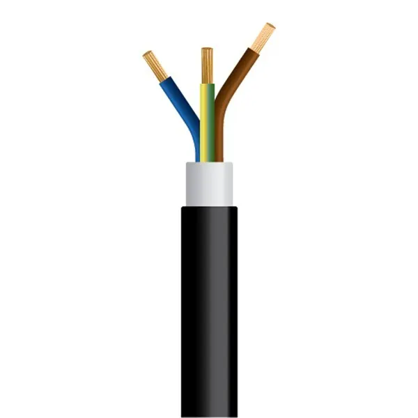 ΚΑΛΩΔΙΟ NYY J1VV-U 3X2,5mm² ΜΑΥΡΟ (1000m/Drum)