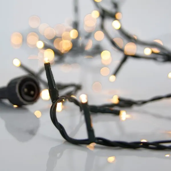 XMAS ΛΑΜΠΑΚΙ ΣΕΙΡΑ 700 LED 3mm 31V & 12W ΜΕΤΑΣΧΗΜΑΤΙΣΤΗ (In. 100-270V) 4 ΕΠΕΚΤΑΣΕΙΣ ΕΩΣ 2 ΣΕΤ ΠΡΑΣΙΝΟ PVC ΚΑΛΩΔΙΟ ΘΕΡΜΟ ΛΕΥΚΟ LED ΑΝΑ 5cm ΠΑΡΟΧΗ 3m ΙΡ44 ROLL PACK