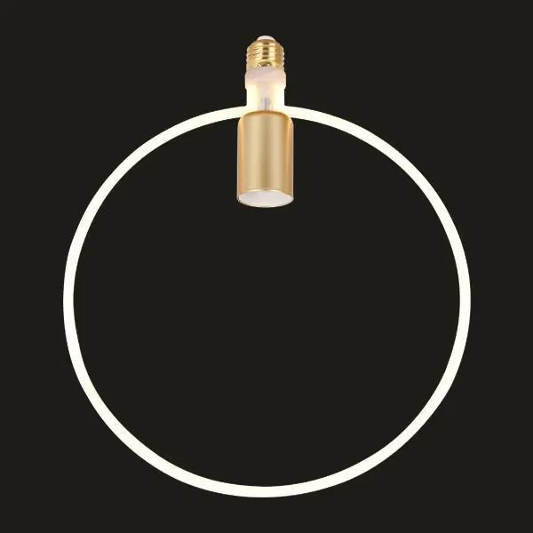 ΛΑΜΠΑ LED SOFT FILAMENT ΚΥΚΛΟΣ 12W 1500lm E27 2700K 220-240V DIMMABLE FROST