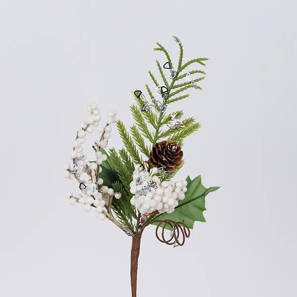 ΠΙΚΑΚΙ ΜΕ ΛΕΥΚΑ BERRIES ΚΑΙ ΑΚΑΚΙΑ, 26cm