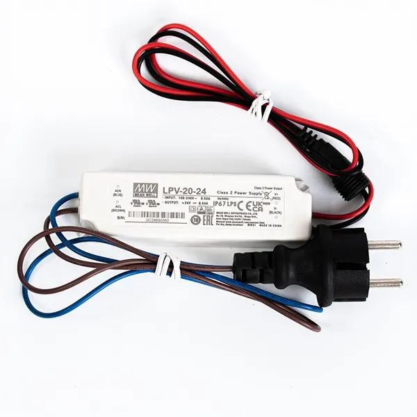 XMAS ΑΝΤΑΠΤΟΡΑΣ 35W IP65 1 ΚΑΡΦΑΚΙ ΓΙΑ ΠΑΡΟΧΗ ΦΩΤΟΣΩΛΗΝΑ 24V & 1 PIN ΣΥΝΔΕΣΗΣ & 1 ΤΑΠΑ & 3 ΘΕΡΜΟΣΥΣΤΕΛΛΟΜΕΝΑ & 1 ΚΟΛΛΑ & ΠΑΡΟΧΗ IP44