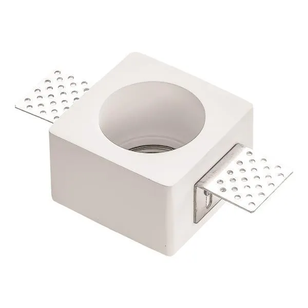 ΣΠΟΤ ΓΥΨΙΝΟ ΜΟΝΟ ΤΕΤΡΑΓΩΝΟ1X GU10 80x80x55mm
